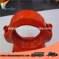 concrete pump pipe clamp China wholesale wire rope fasteners concrete pump rubber hose clamp